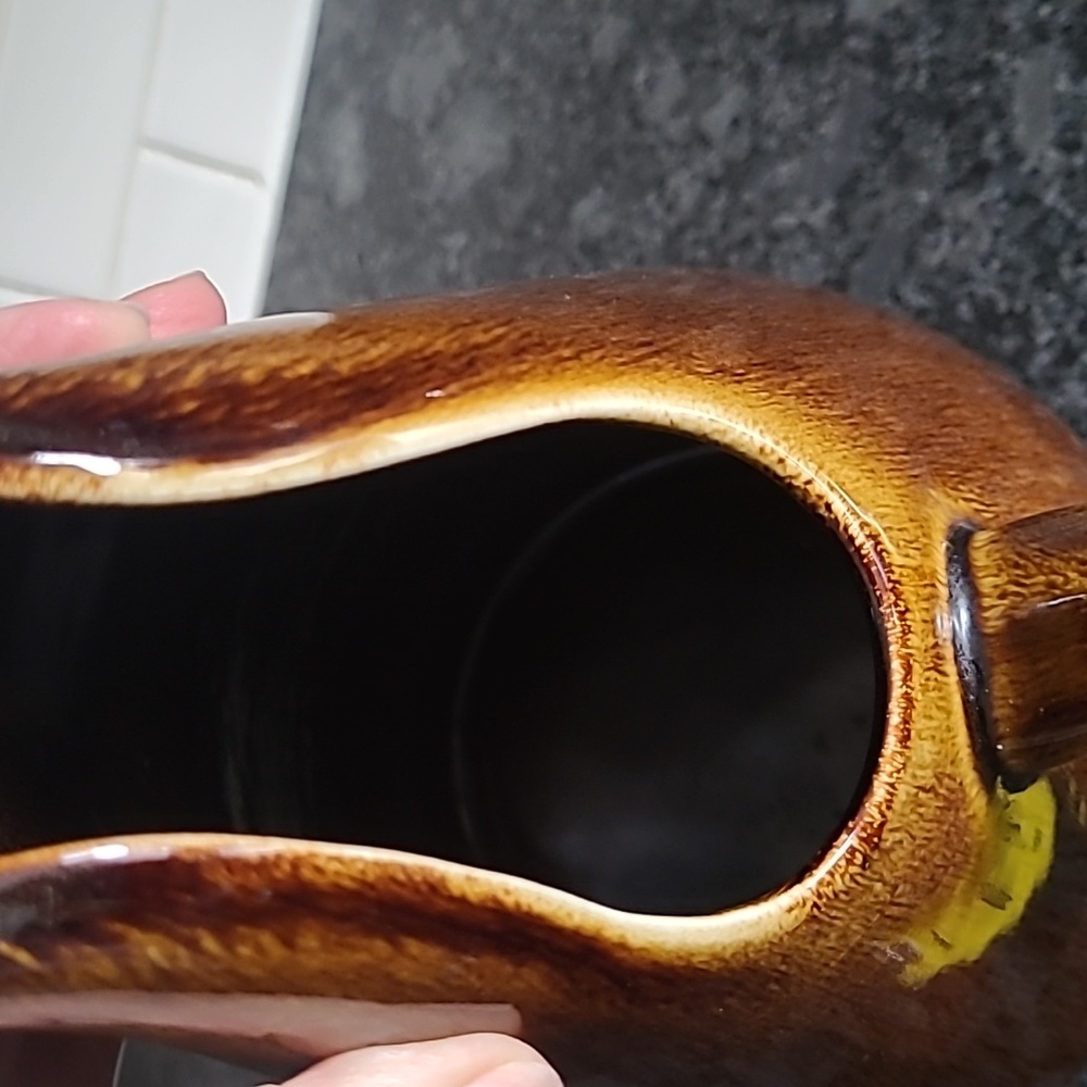 Russel Wright American Brown Glazed Oneida Pitcher - Picture 12 of 13